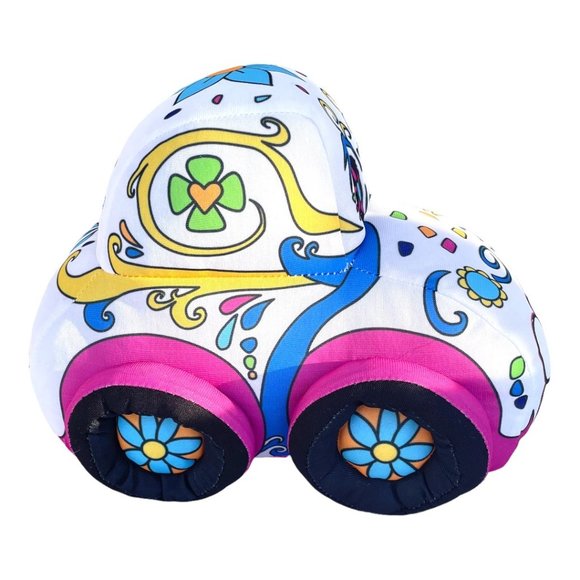 Disney Parks Coco Day of The Dead Skull Sugar Car Plush - Picture 3 of 10